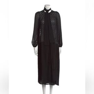 Zimmermann Maxi Dress - Black sheer - Sz XS Zimmerman Lingerie - Zimmerman Gown